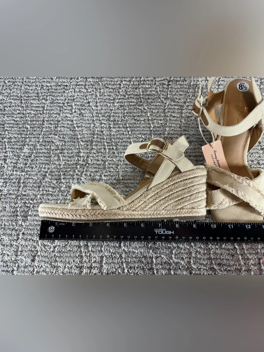 NEW Tommy Bahama Size 8.5 Bethany Espadrille Wedge Sandals